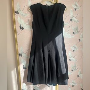 Like new fully lined black fit and flare